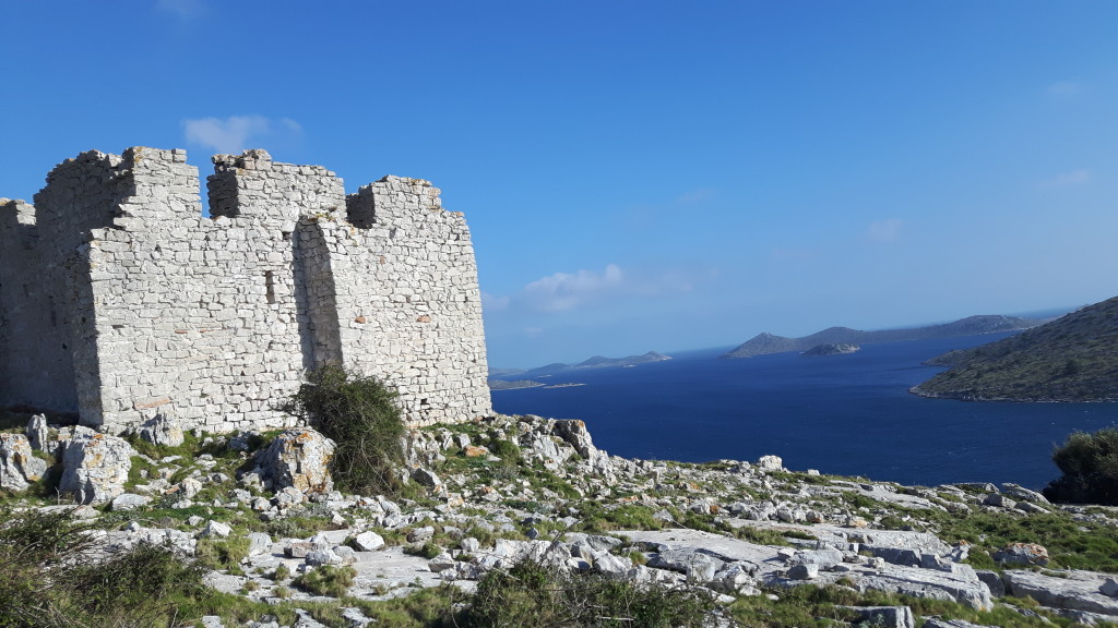 Die Festung Turet auf der Insel Kornati.