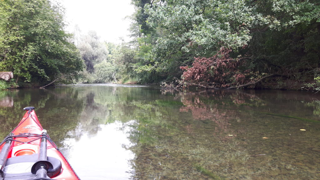 Einsam im Kanal