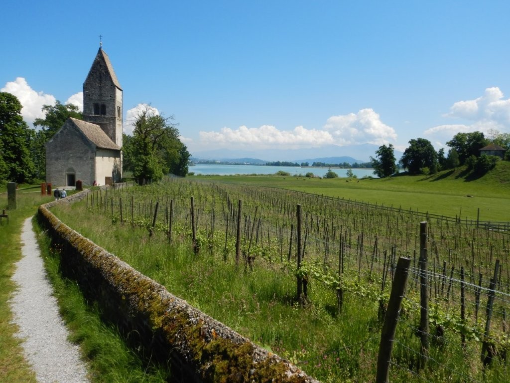 Die Kirche Sankt Peter und Paul auf der Insel Ufenau ist 800 Jahre alt und sehenswert. 