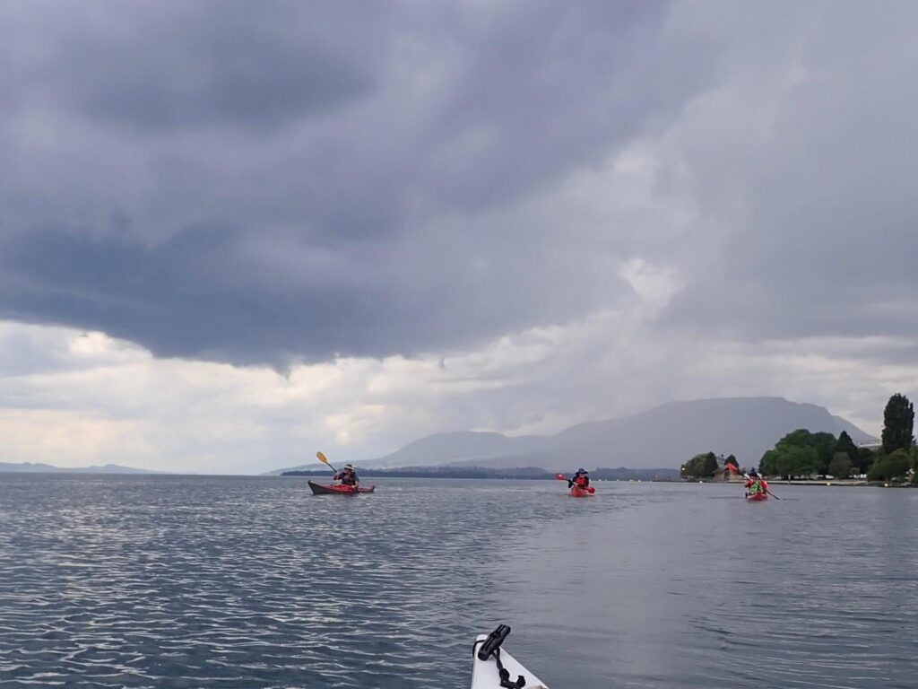 Regen zieht auf am Neuenburgersee